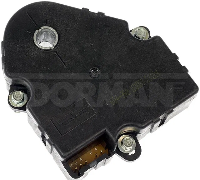 604-992 – DORMAN Blend Door Actuator, OE Replacement Rotary 5 Male Blade Terminal With Screws/ Retaining Washers